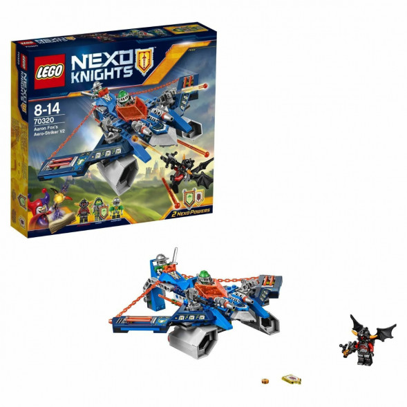 Конструктор LEGO Nexo Knights 70320 Аэро-арбалет Аарона в Комсомольске-на-Амуре