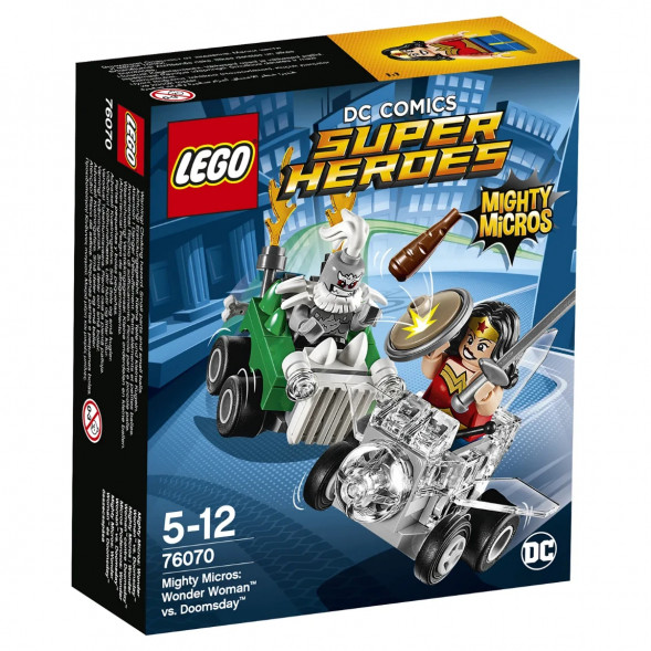 Конструктор LEGO Super Heroes 76070 Mighty Micros: Чудо-женщина против Думсдэя в Комсомольске-на-Амуре