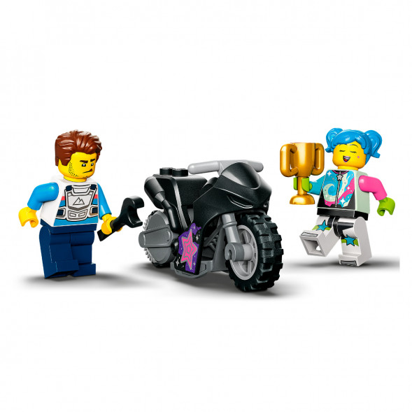 Конструктор LEGO City 60341 Трюковое испытание «Нокдаун» в Комсомольске-на-Амуре