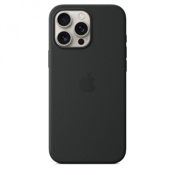 Чехол Apple для iPhone 16 Pro Max Silicone MagSafe,  Black (MYYT3ZM/A) в Комсомольске-на-Амуре