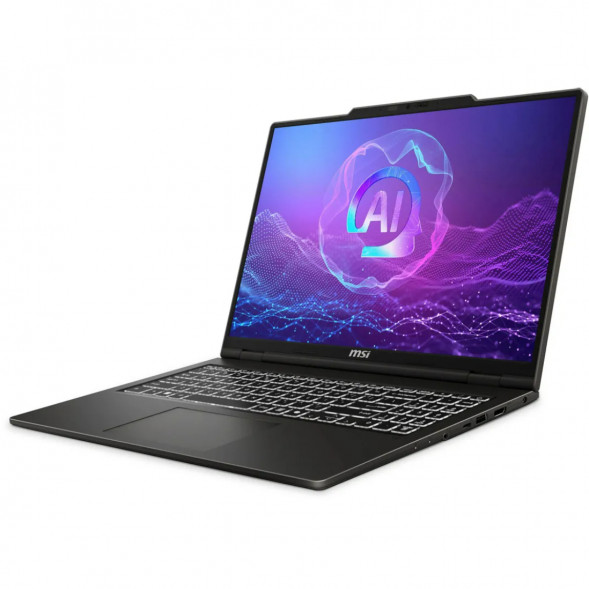 Ноутбук MSI VenturePro 16 AI A2HVEG-033XRU (16&amp;quot;, OLED, Intel Core Ultra 7 255H 2ГГц, 16 ядер, 16ГБ DDR5, 1ТБ SSD, NVIDIA GeForce RTX 4050 - 6 ГБ, FreeDOS), серый в Комсомольске-на-Амуре