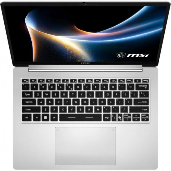 Ноутбук MSI Modern 14S AI+ G3MG-011XRU (14&amp;quot;, OLED, Intel Core Ultra 5 322 2.5ГГц, 6 ядер, 16ГБ DDR5, 512ГБ SSD, Intel Graphics, без ОС), серебристый в Комсомольске-на-Амуре
