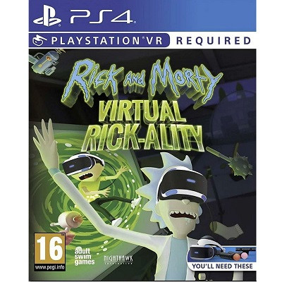 Игра Rick and Morty:Virtual Rick-Ality (Только для PS VR) [PS4, английский язык] в Комсомольске-на-Амуре