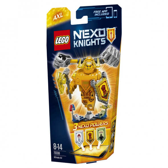 Конструктор LEGO Nexo Knights 70336 Аксель — Абсолютная сила в Комсомольске-на-Амуре