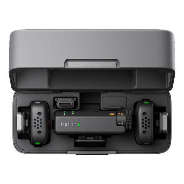Микрофон DJI Mic Mini (2 TX + 1 RX + зарядный кейс) в Комсомольске-на-Амуре