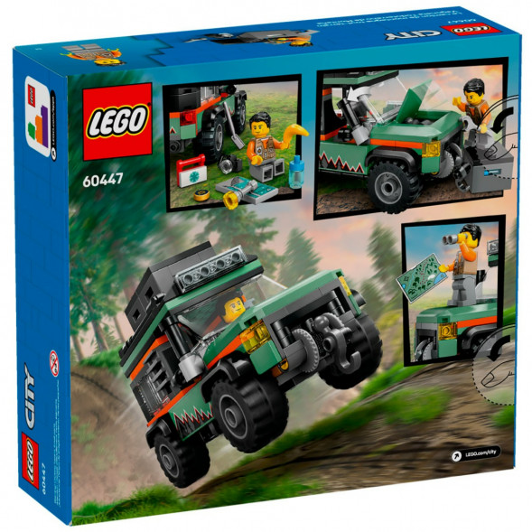 Конструктор LEGO City 60447 Внедорожный горный грузовик в Комсомольске-на-Амуре