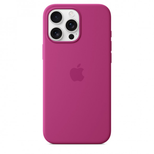 Чехол Apple для iPhone 16 Pro Max Silicone MagSafe, Fuchsia (MYYX3ZM/A) в Комсомольске-на-Амуре