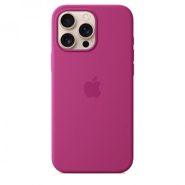 Чехол Apple для iPhone 16 Pro Max Silicone MagSafe, Fuchsia (MYYX3ZM/A) в Комсомольске-на-Амуре