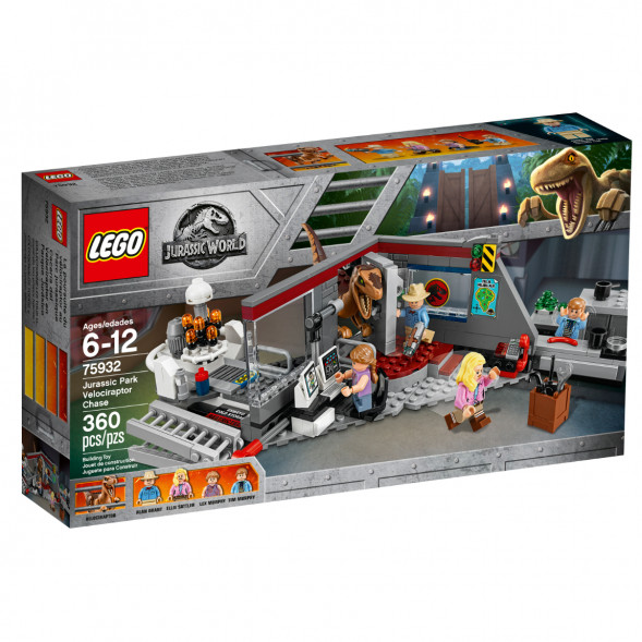 Конструктор LEGO Jurassic World 75932 Охота на рапторов в Парке Юрского Периода в Комсомольске-на-Амуре