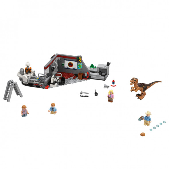 Конструктор LEGO Jurassic World 75932 Охота на рапторов в Парке Юрского Периода в Комсомольске-на-Амуре
