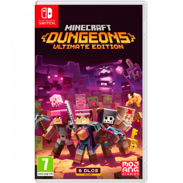 Игра Minecraft Dungeons - Ultimate Edition [Nintendo Switch, русские субтитры] в Комсомольске-на-Амуре