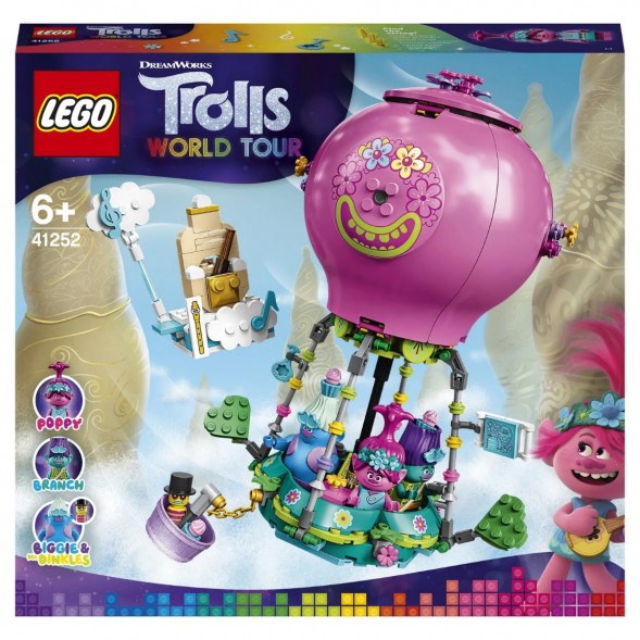 Конструктор LEGO Trolls 41252 Путешествие Розочки на воздушном шаре в Комсомольске-на-Амуре