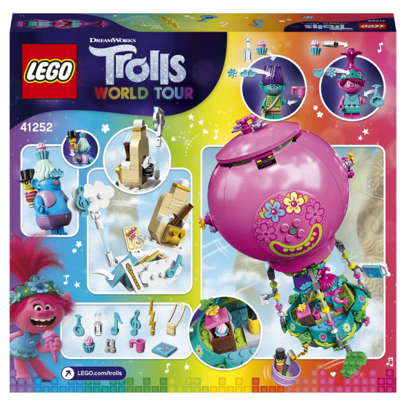 Конструктор LEGO Trolls 41252 Путешествие Розочки на воздушном шаре в Комсомольске-на-Амуре