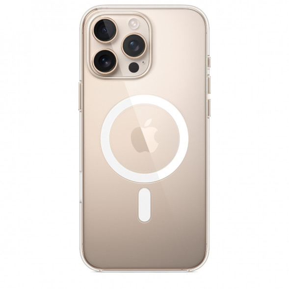Чехол Apple Clear Case with MagSafe для iPhone 16 Pro Max, прозрачный (MA7F4ZM/A) в Комсомольске-на-Амуре