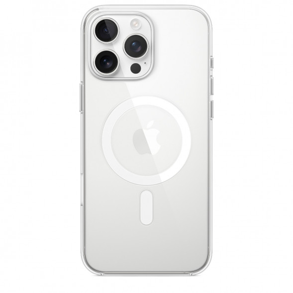 Чехол Apple Clear Case with MagSafe для iPhone 16 Pro Max, прозрачный (MA7F4ZM/A) в Комсомольске-на-Амуре