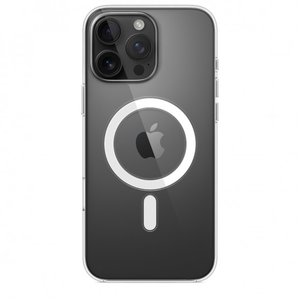Чехол Apple Clear Case with MagSafe для iPhone 16 Pro Max, прозрачный (MA7F4ZM/A) в Комсомольске-на-Амуре