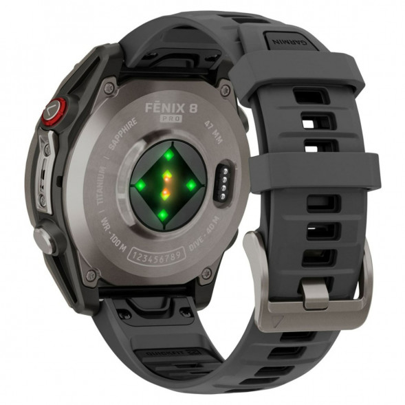 Умные часы Garmin Fenix 8 PRO, 47 мм, AMOLED, Sapphire, Titanium with Graphite/Black Silicone Band 010-03198-10 в Комсомольске-на-Амуре