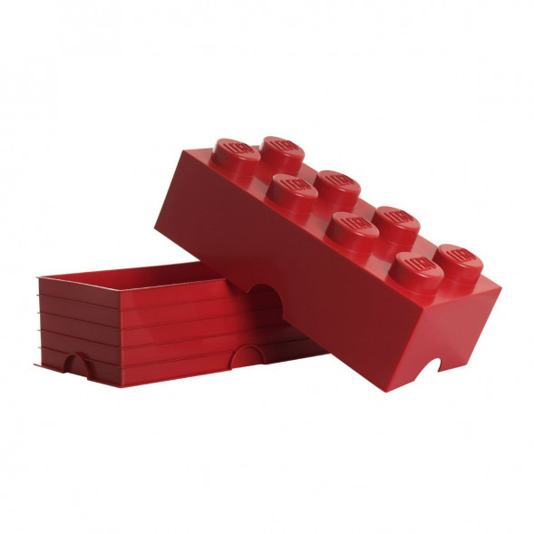 Пластиковый кубик для хранения LEGO Creator 4004, красный в Комсомольске-на-Амуре