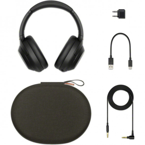 Беспроводные наушники Sony WH-1000XM4, черный в Комсомольске-на-Амуре