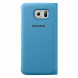 Чехол для Samsung Galaxy S6 S-View Cover (EF-CG920BLE), Blue в Комсомольске-на-Амуре