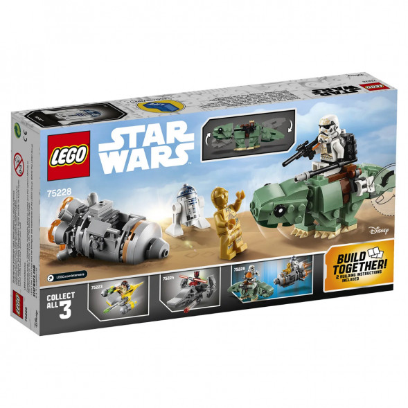 Конструктор LEGO Star Wars 75228 Спасательная капсула Микрофайтеры дьюбэк в Комсомольске-на-Амуре