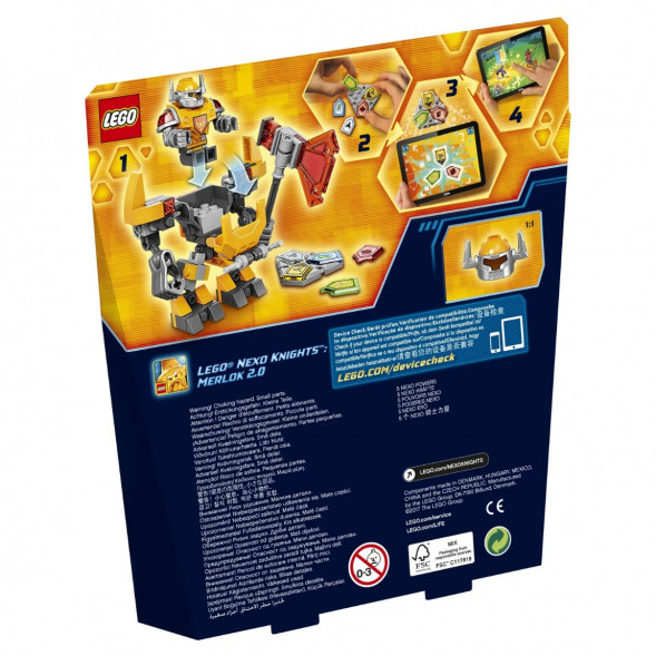Конструктор LEGO Nexo Knights 70365 Боевые доспехи Акселя в Комсомольске-на-Амуре