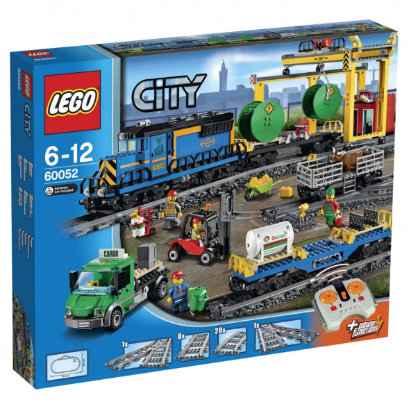 Конструктор LEGO City Trains 60052 Грузовой поезд в Комсомольске-на-Амуре