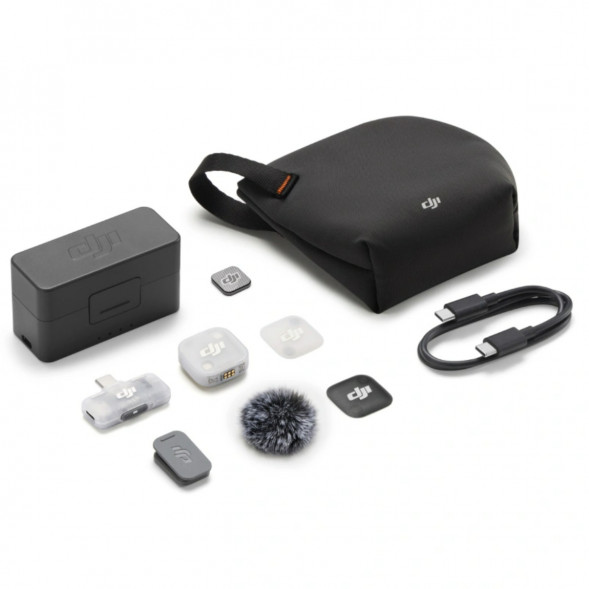 Беспроводные микрофоны DJI Mic Mini 2 (1 TX + 1 Mobile RX + Charging Case) в Комсомольске-на-Амуре