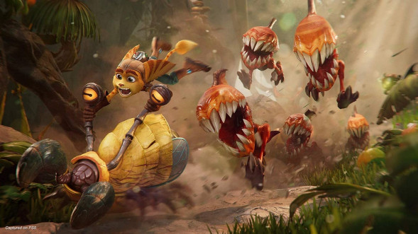Игра Ratchet &amp;amp; Clank: Сквозь Миры [PS5, русская версия] в Комсомольске-на-Амуре