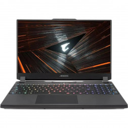 Ноутбук Gigabyte Gigabyte Aorus 15 XE5 (XE5-73RU543UH) (15.6", IPS, Intel Core i7 12700H 2.3ГГц, 14 ядер, 32ГБ DDR5, 512ГБ SSD, NVIDIA GeForce RTX 3070Ti - 8 ГБ, Windows 11 Home), черный
