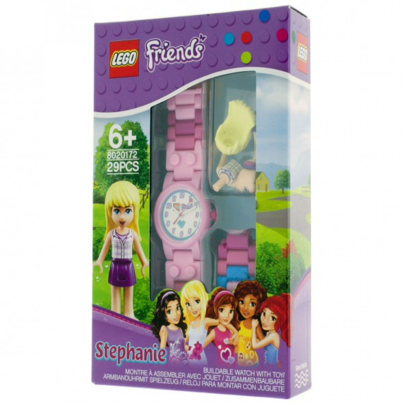 Часы LEGO Friends 8020172 Stephanie с минифигурой в Комсомольске-на-Амуре