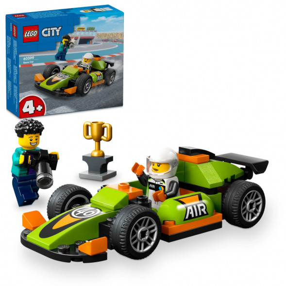 Конструктор LEGO City 60399 Зеленый Гоночный автомобиль в Комсомольске-на-Амуре