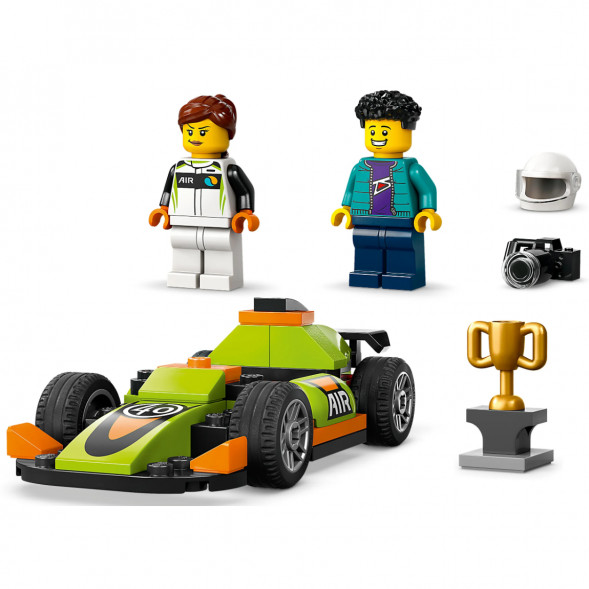 Конструктор LEGO City 60399 Зеленый Гоночный автомобиль в Комсомольске-на-Амуре
