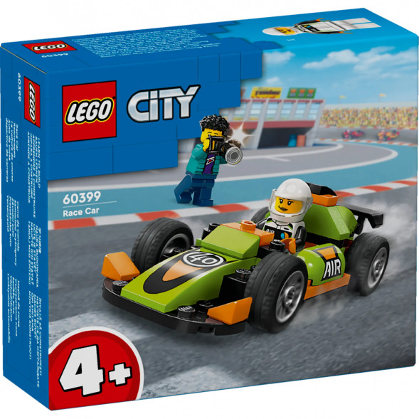Конструктор LEGO City 60399 Зеленый Гоночный автомобиль в Комсомольске-на-Амуре