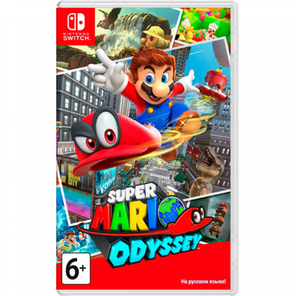Игра Super Mario Odyssey [Nintendo Switch, русская версия] в Комсомольске-на-Амуре