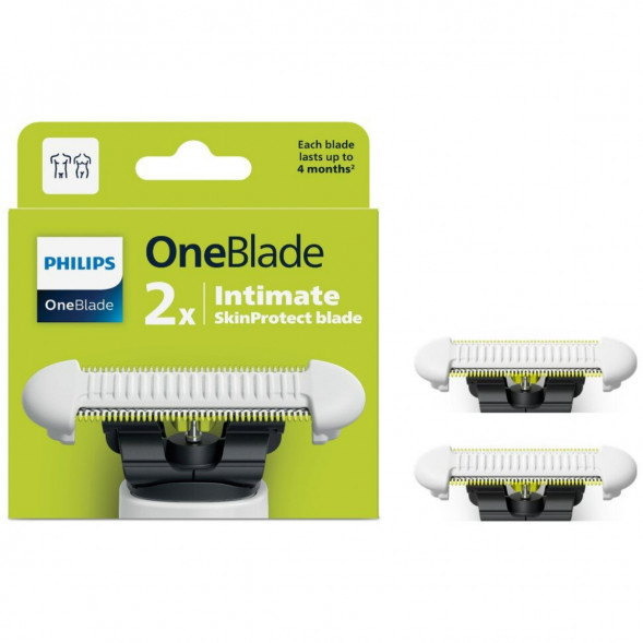 Сменные лезвия Philips OneBlade Intimate, 2 шт, QP229/52 в Комсомольске-на-Амуре