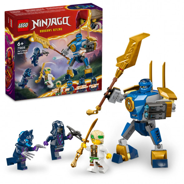 Конструктор LEGO Ninjago 71805 Боевой набор мехов Джея в Комсомольске-на-Амуре