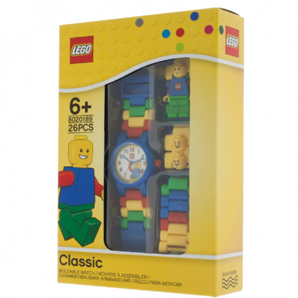 Часы LEGO 8020189 Classic с минифигуркой в Комсомольске-на-Амуре