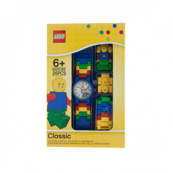 Часы LEGO 8020189 Classic с минифигуркой в Комсомольске-на-Амуре