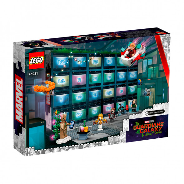 Конструктор LEGO Super Heroes 76231 Стражи галактики Адвент - календарь в Комсомольске-на-Амуре