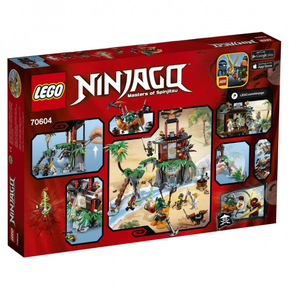 Конструктор LEGO Ninjago 70604 Остров тигриных вдов в Комсомольске-на-Амуре