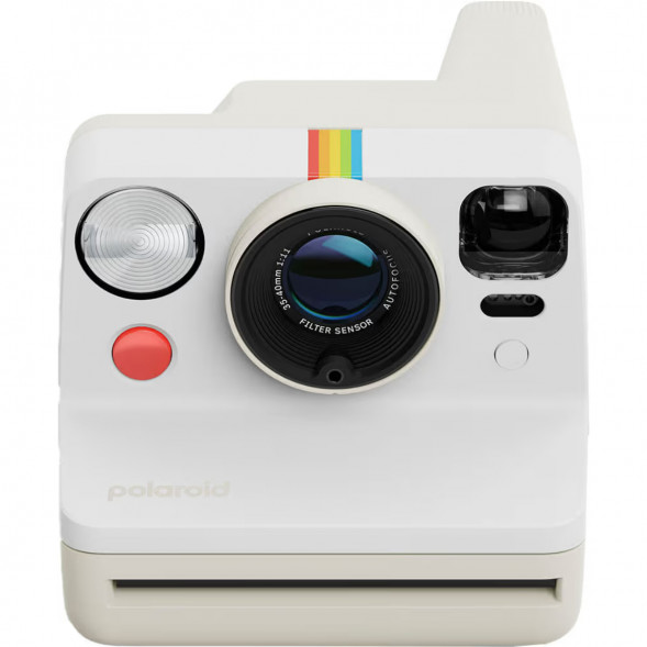 Фотоаппарат моментальной печати Polaroid Now Generation 3 + 8 цветных картриджей, белый в Комсомольске-на-Амуре