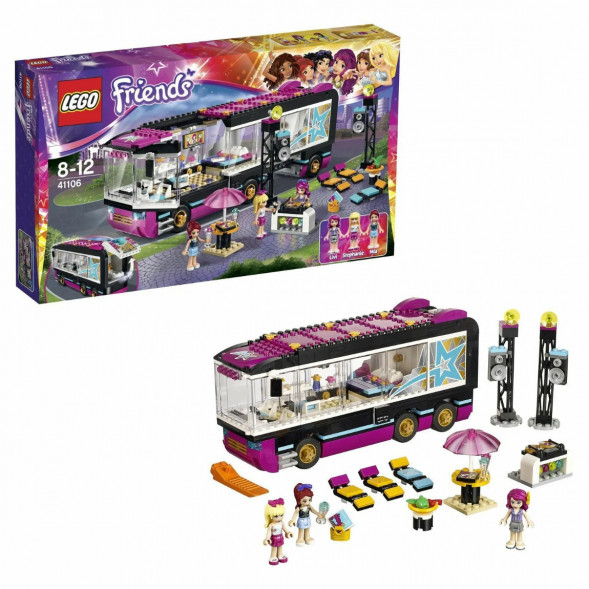 Конструктор LEGO Friends 41106 Поп звезда: гастроли в Комсомольске-на-Амуре