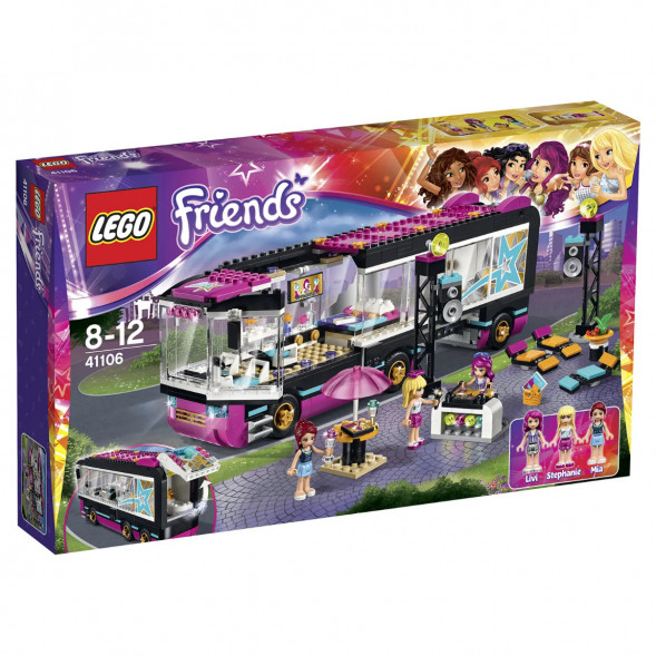 Конструктор LEGO Friends 41106 Поп звезда: гастроли в Комсомольске-на-Амуре