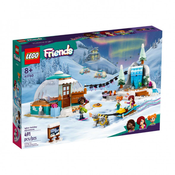 Конструктор LEGO Friends 41760 Праздничное приключение в иглу в Комсомольске-на-Амуре