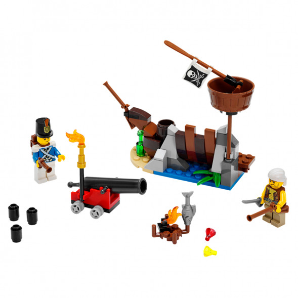 Конструктор LEGO Pirates 70409 Защита обломков корабля в Комсомольске-на-Амуре