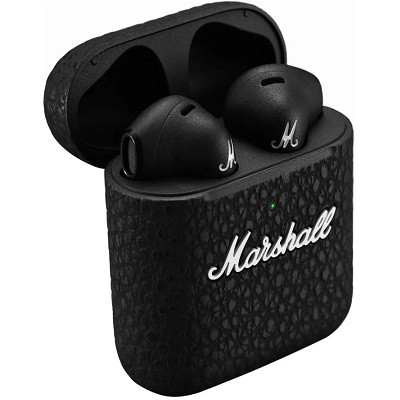 Беспроводные наушники Marshall Minor III, USB Type-C, черный в Комсомольске-на-Амуре
