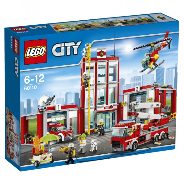 Конструктор LEGO City 60110 Пожарная часть в Комсомольске-на-Амуре