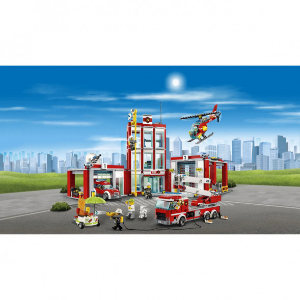 Конструктор LEGO City 60110 Пожарная часть в Комсомольске-на-Амуре