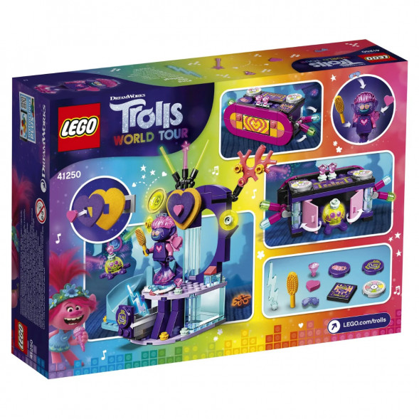 Конструктор LEGO Trolls 41250 Вечеринка на техно-рифе в Комсомольске-на-Амуре